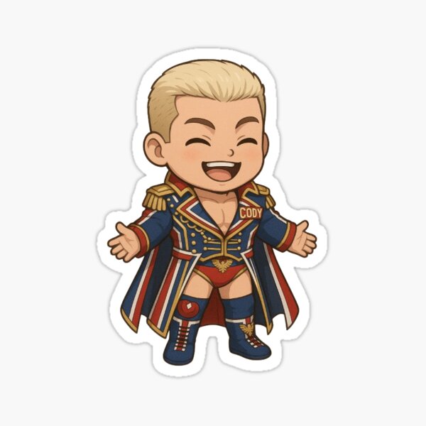 Item preview, Cody Rhodes Entrance Chibi  designed and sold by Justgee92.