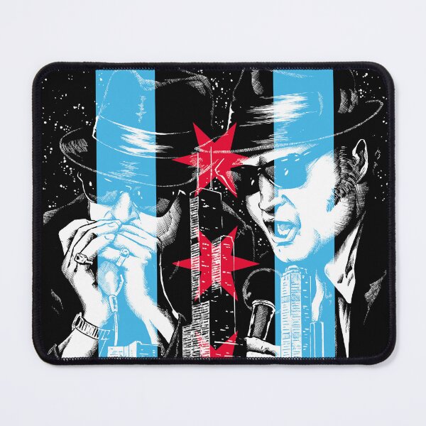 Item preview, Blues Brothers chicago joliet jake elwood 80s movies cult classic belushi ackroyd r&b music band illinois bluesmobile flag 2 designed and sold by JonathanGrimm.