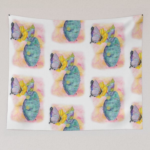 Item preview, Great Purple Hairstreak on Santa Rita Cactus designed and sold by Jesus Vichareli.