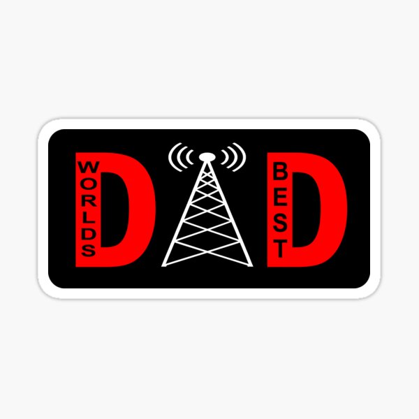 Item preview, Fathers Day Gift for Dad Ham Radio Gift Worlds Best Dad designed and sold by Parks2See.