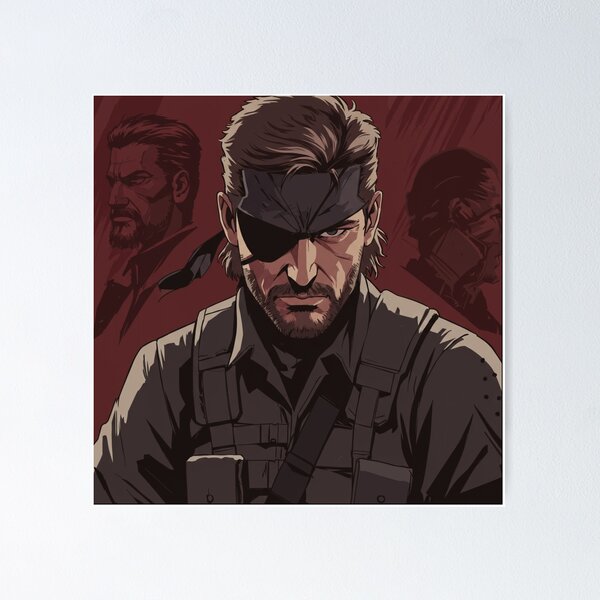 Item preview, Big Boss: Pain Gets The Better Of Us All designed and sold by DracosFire.
