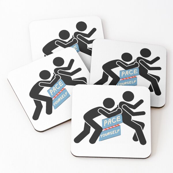 Item preview, Pace Yourself – Mental Health Reminder design designed and sold by Relevant Merch.