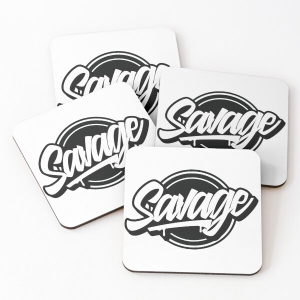 Item preview,  Savage Graffiti Font Sticker – Black White Power Style designed and sold by PigpanStickerrr.