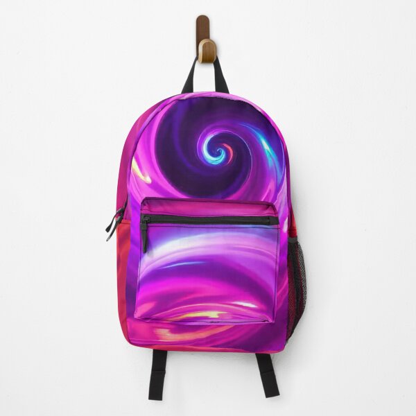 Item preview, Mesmerizing Purple Orange Spiral Vortex designed and sold by puravidavisions.