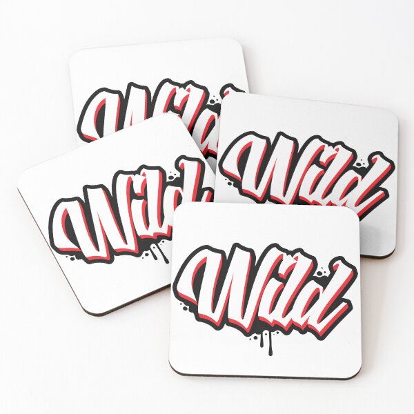 Item preview, Wild Font Sticker – Free Spirit Edition designed and sold by PigpanStickerrr.