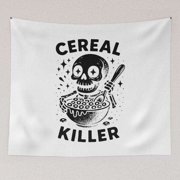 Item preview, Cereal Killer (with Black Lettering) designed and sold by VelvetRoom.