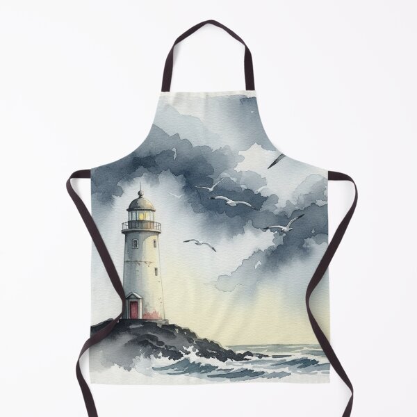 Aperçu de l'œuvre Un phare solitaire créée et vendue par ArtEmotionsImages.