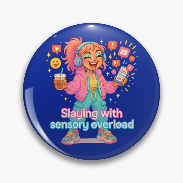 Item preview, Slaying with Sensory Overload designed and sold by MysticArtisan.
