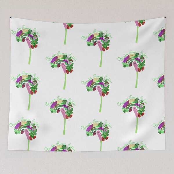 Item preview, Flower "Brain Tumor Fighter" design designed and sold by MacieRan.