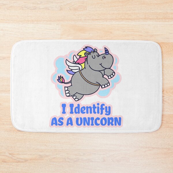 Item preview, I Identify as a Unicorn designed and sold by Alley Cat Entertainment.