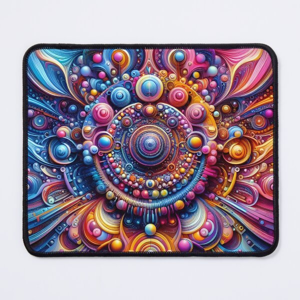 Item preview, Surreal Psychedelic Art – Vivid Swirls & Cosmic Depth designed and sold by FusionGaze.