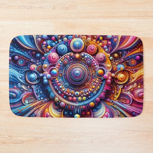 Item preview,  Surreal Psychedelic Art – Vivid Swirls & Cosmic Depth designed and sold by FusionGaze.