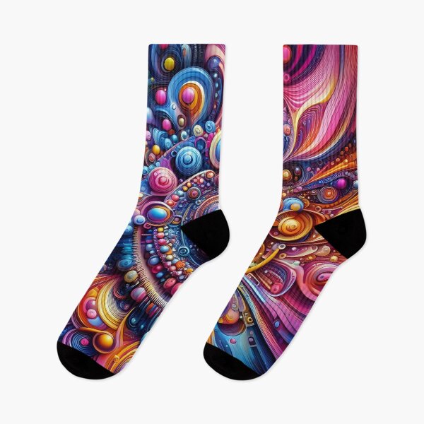 Item preview,  Surreal Psychedelic Art – Vivid Swirls & Cosmic Depth designed and sold by FusionGaze.