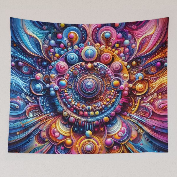 Item preview,  Surreal Psychedelic Art – Vivid Swirls & Cosmic Depth designed and sold by FusionGaze.