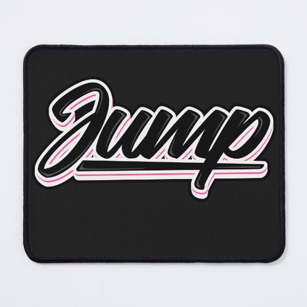Item preview, Jump – Energetic Typo Sticker for Uplifted Moods designed and sold by PigpanStickerrr.