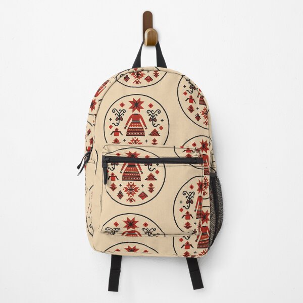 Item preview, Albanian Folk Art Logo – Traditional Ethnic Symbol Design designed and sold by TeutaDesings.