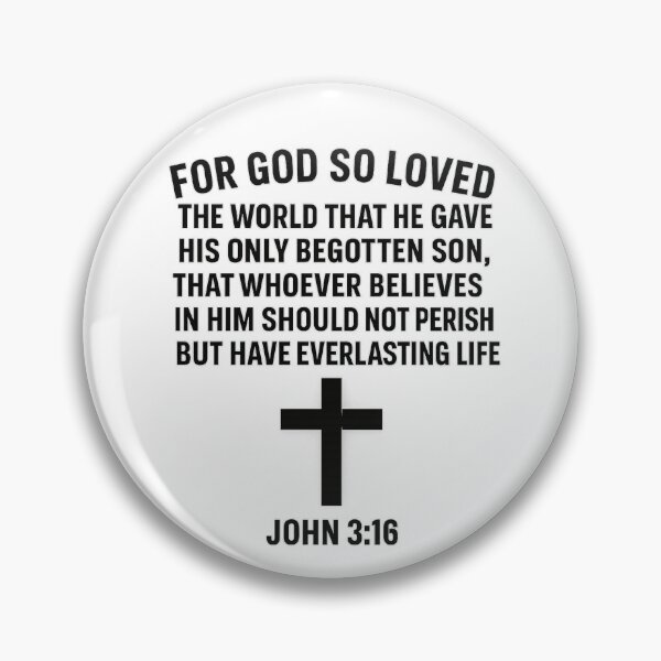 Item preview, JOHN 3:16 designed and sold by TheWonkyEaselCo.