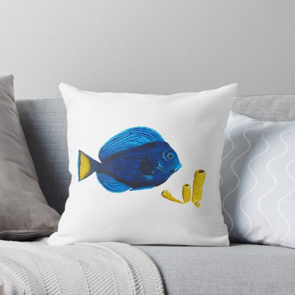 Item preview, Blue Tang – Tropical Fish Painting  designed and sold by Secretos de Sirenas by Julie Helson.