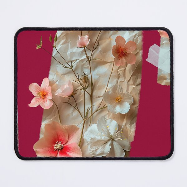 Item preview, flowers and torn paper designed and sold by Lefteris Betsis.