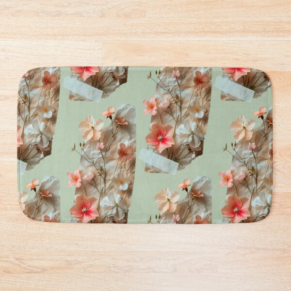 Item preview, flowers and torn paper designed and sold by Lefteris Betsis.