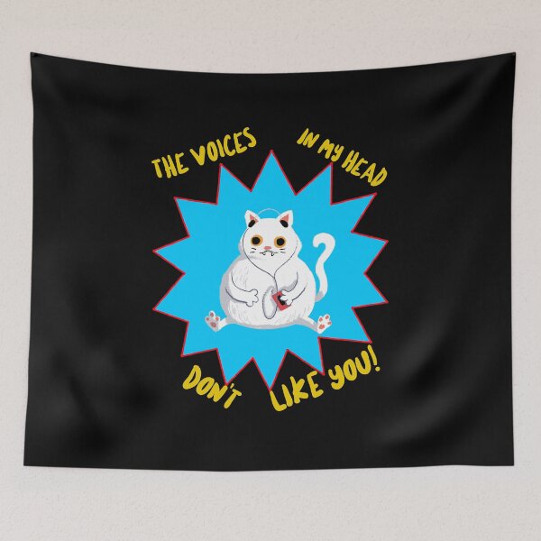 Item preview, The Voices in my Head Don't Like You! designed and sold by Alley Cat Entertainment.