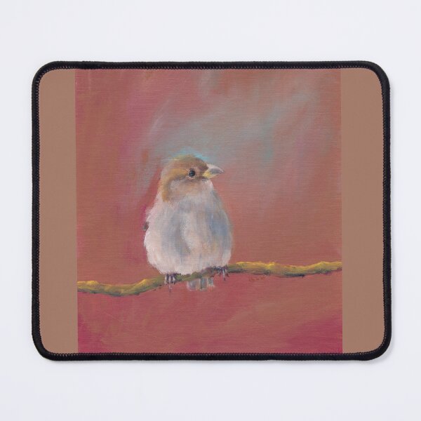 Item preview, Sparrow Meeting Part Two Acrylic Painting designed and sold by KarenKaspar.