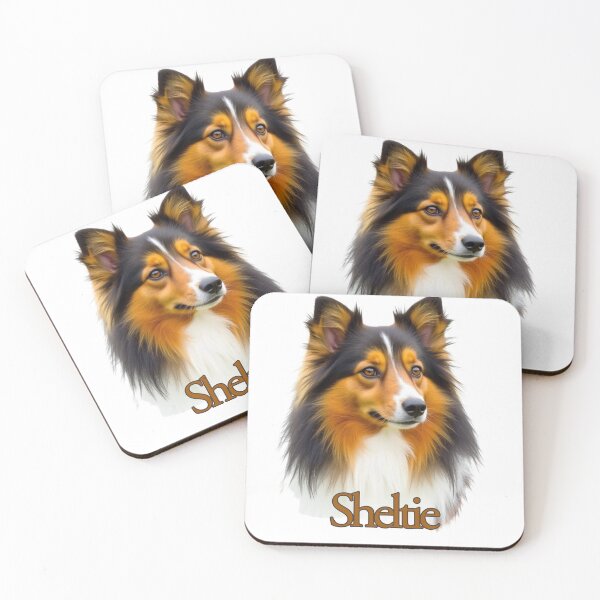 Item preview, Majestic Sheltie Elegance – A Portrait of Grace and Intelligence designed and sold by The Digital Compass.