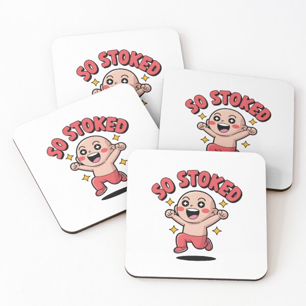 Item preview, So Stoked designed and sold by Stuart Wallace's Extremely Specific & Nice Things.