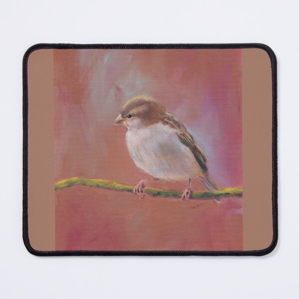 Item preview, Sparrow Meeting Part Three Acrylic Paintings designed and sold by KarenKaspar.