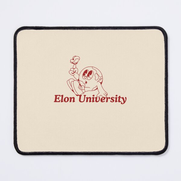 Item preview, Elon University Maroon - illustrated world touching butterfly - retro trendy designed and sold by jessicaleah15.