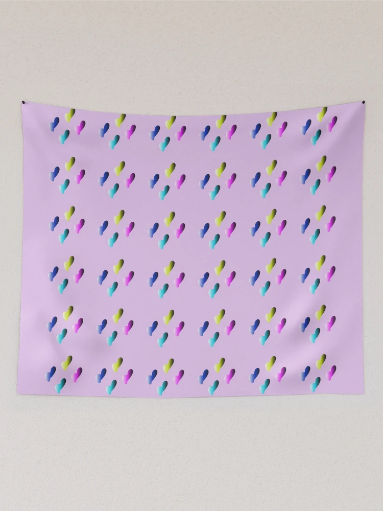 Thumbnail 2 of 3, Tapestry, Color Gradient Droplets Pattern designed and sold by InnaCreates.