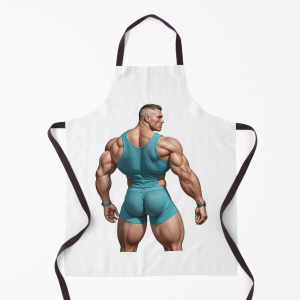 Item preview, Ultra Muscular Bodybuilder Sticker – Bold Fitness Art #118 designed and sold by ForeverPrintsOK.