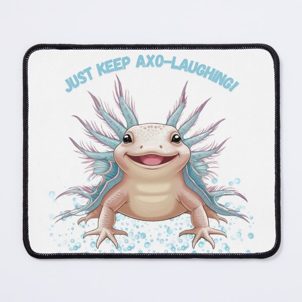 Item preview, Just Keep Axo-Laughing – Cute Axolotl Shirt designed and sold by SummDesignCo.