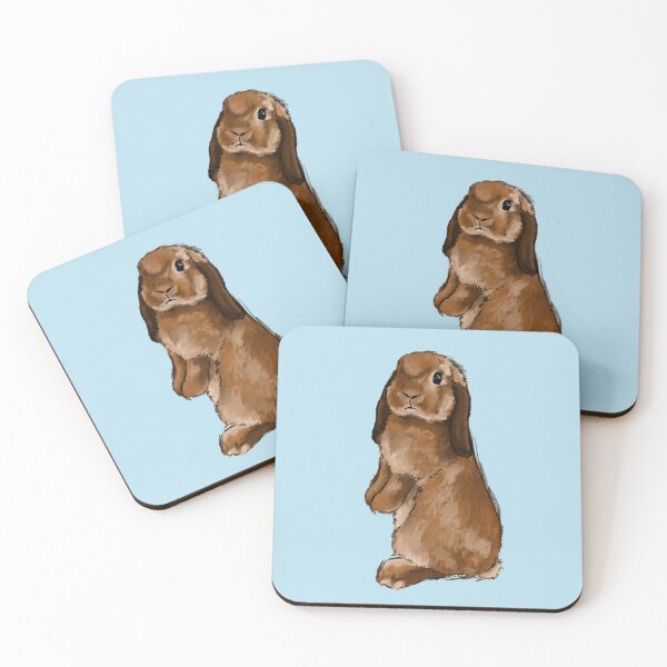 Item preview, Cozy Brown Bunny – Cute Woodland Animal Illustration designed and sold by HopiePeanut.