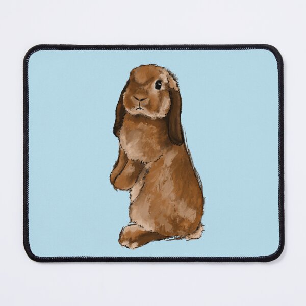 Item preview, Cozy Brown Bunny – Cute Woodland Animal Illustration designed and sold by HopiePeanut.