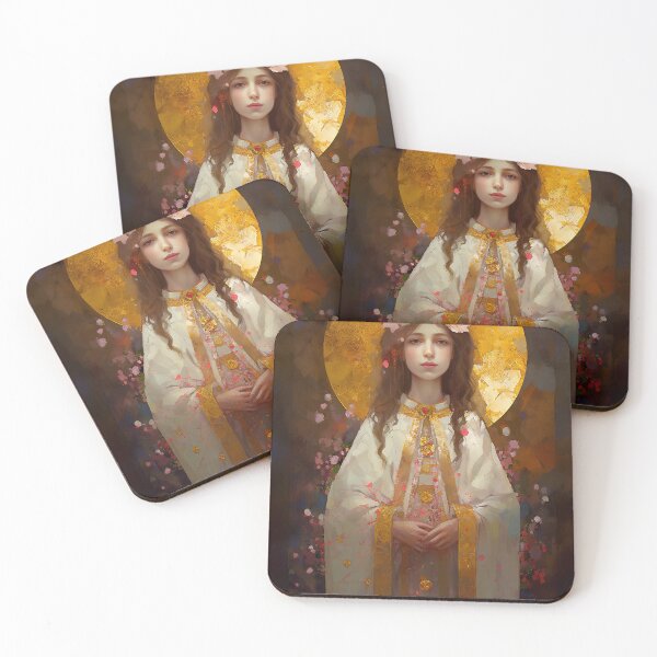 Item preview, Saint Philomena designed and sold by SanctifiedSouls.