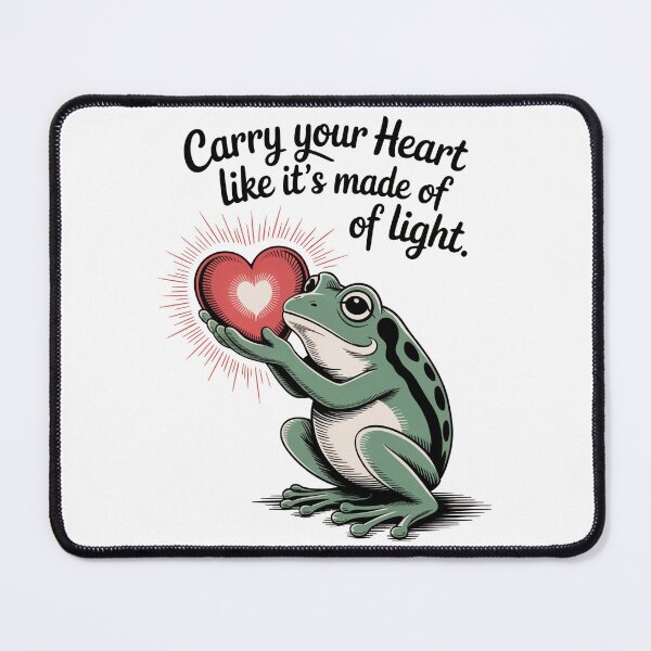 Item preview, Carry your heart like it’s made of light. designed and sold by ZAIKY DREAMS.