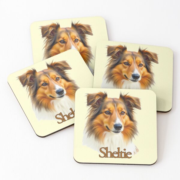 Item preview, Majestic Sheltie Elegance – A Portrait of Grace and Intelligence designed and sold by The Digital Compass.