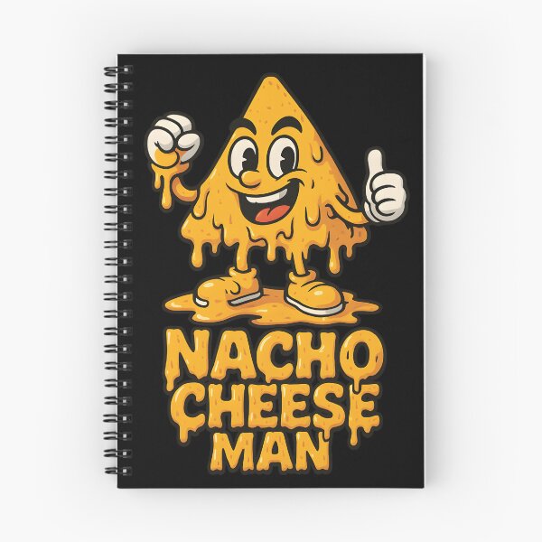 Item preview, Nacho Cheese Man - Funny Melty Cheese Cartoon Shirt | Cool Snack Humor Tee designed and sold by WAUZ.