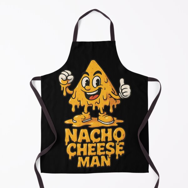 Item preview, Nacho Cheese Man - Funny Melty Cheese Cartoon Shirt | Cool Snack Humor Tee designed and sold by WAUZ.