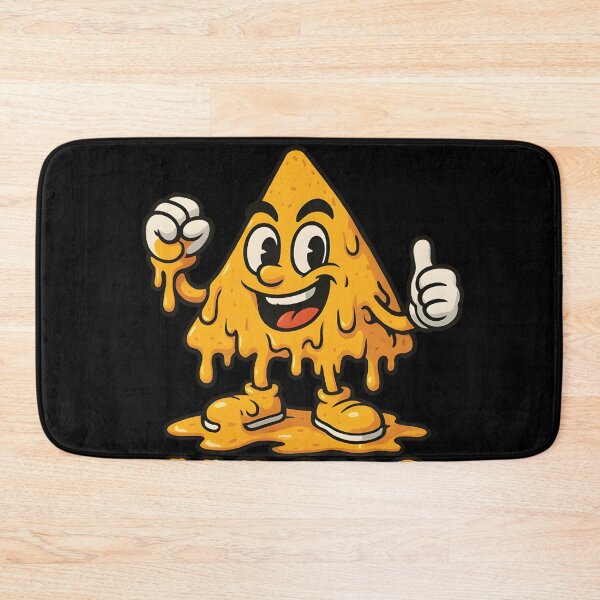 Item preview, Nacho Cheese Man - Funny Melty Cheese Cartoon Shirt | Cool Snack Humor Tee designed and sold by WAUZ.