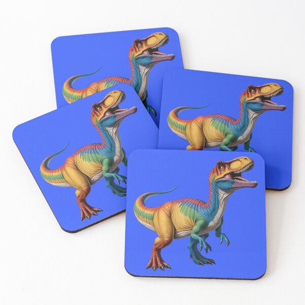 Item preview, reinbow dino designed and sold by BUTTERFLYAU.