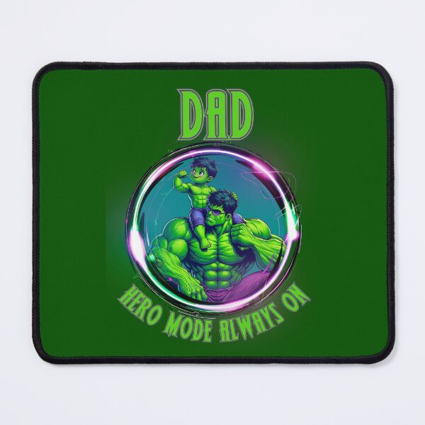 Item preview, Dad: Hero Mode Always On designed and sold by The Imaginarium of a Quirky Jose.
