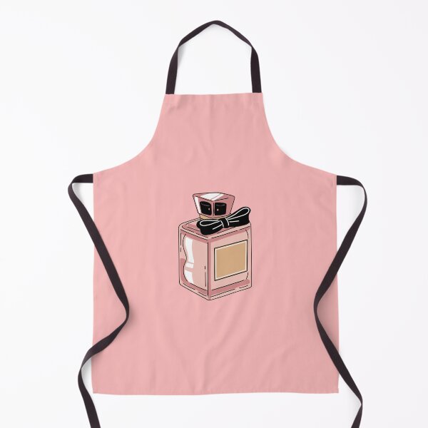 Item preview, Elegant Pink Perfume Bottle with Black Bow – Chic Fragrance Illustration designed and sold by Blueprint&co.