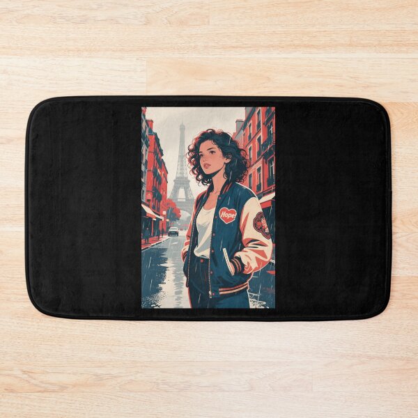 Item preview, Paris Dreamer in the Rain – Retro Hope Style designed and sold by HoopeStylee.