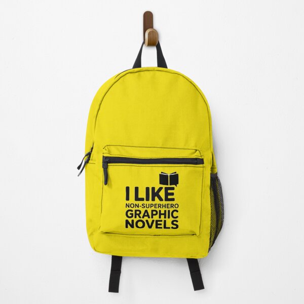 Item preview, I like non-superhero graphic novels designed and sold by Stuart Wallace's Extremely Specific & Nice Things.