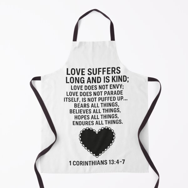 Item preview, 1 CORINTHIANS 13:4-7 designed and sold by TheWonkyEaselCo.