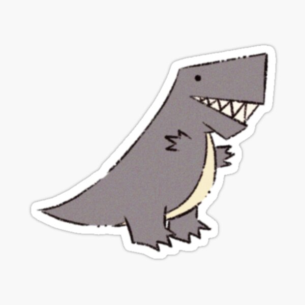 Item preview, Petit T-Rex gris designed and sold by Socks McGee.