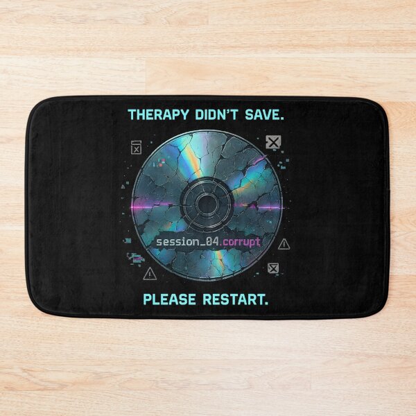 Item preview, Therapy Session Corrupted, Please Restart designed and sold by MysticArtisan.