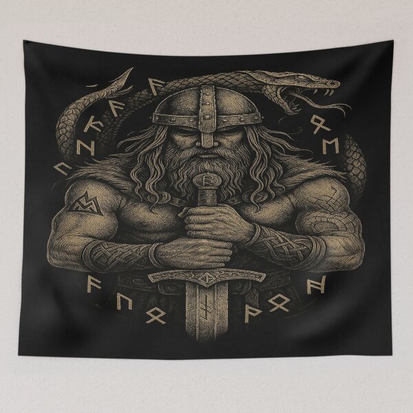 Item preview, Midgard Warrior – Serpent & Steel designed and sold by FROSTULF .